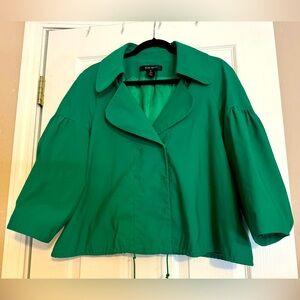 Nine West Green Trench Coat